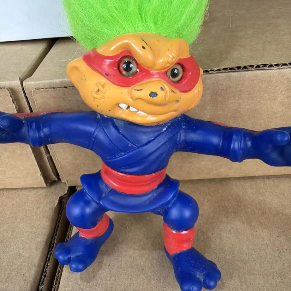 VTG 90s Hasbro Battle Trolls Lot of 13 Figures Very Rare/Read